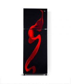 PEL Glass Door Freezer-on-Top Refrigerator 6 cu ft Red Blaze (PRGD-2000) On Installments - NomanTra ( 3 Months 0% Percent Profit Product Available On 48 Months Installment )